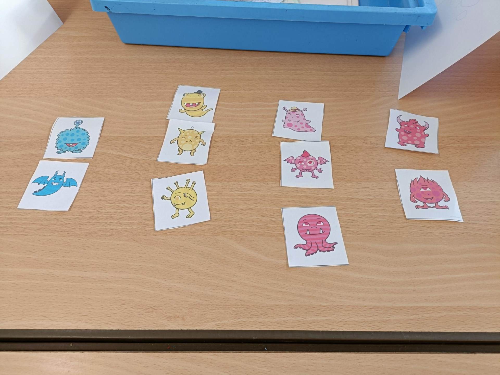 We have been looking at sorting through different criteria. How do you think we sorted these monsters?